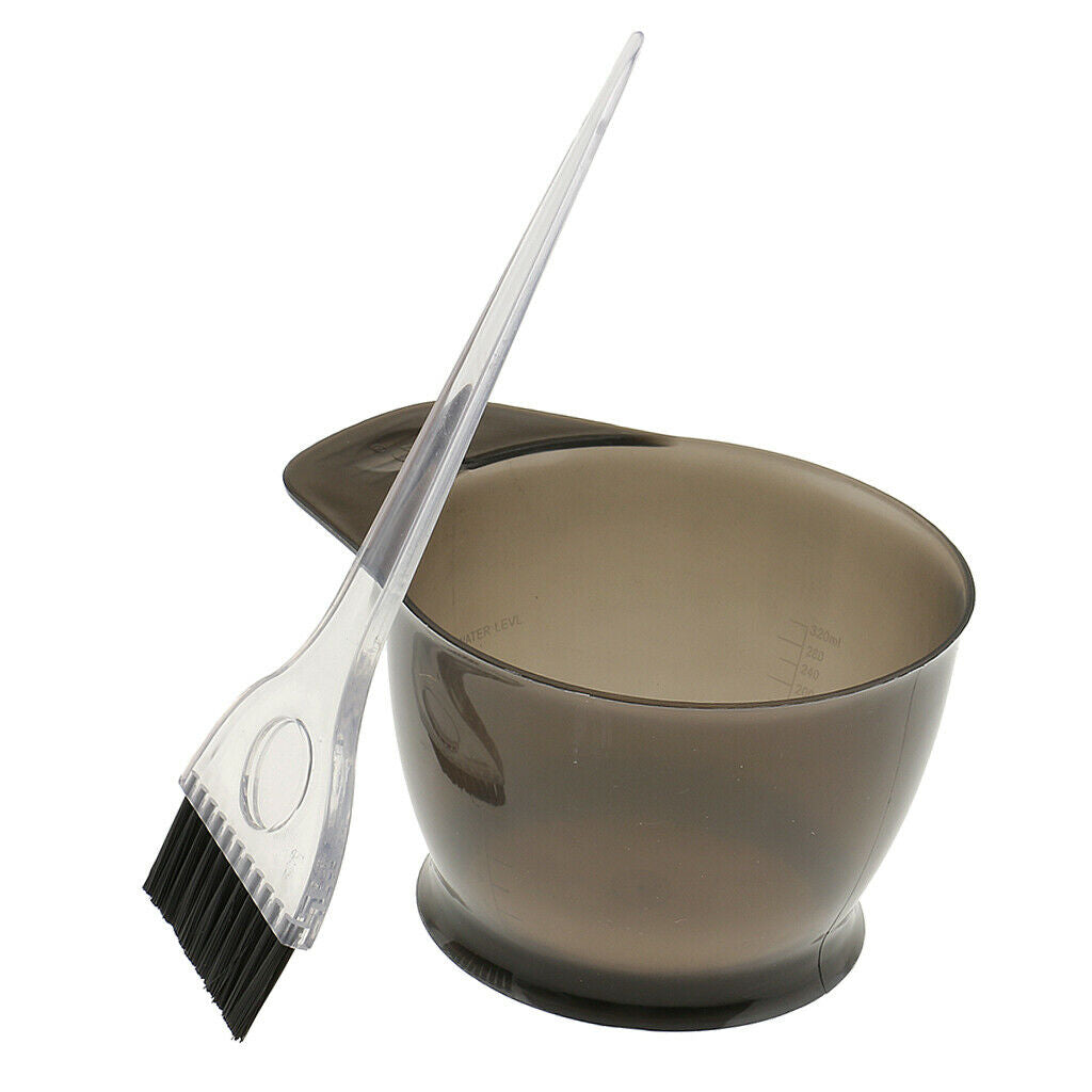 3Pcs Hair Color Tint Bowl Brush Weaving Hair Comb for Hair Dye Barber Kit