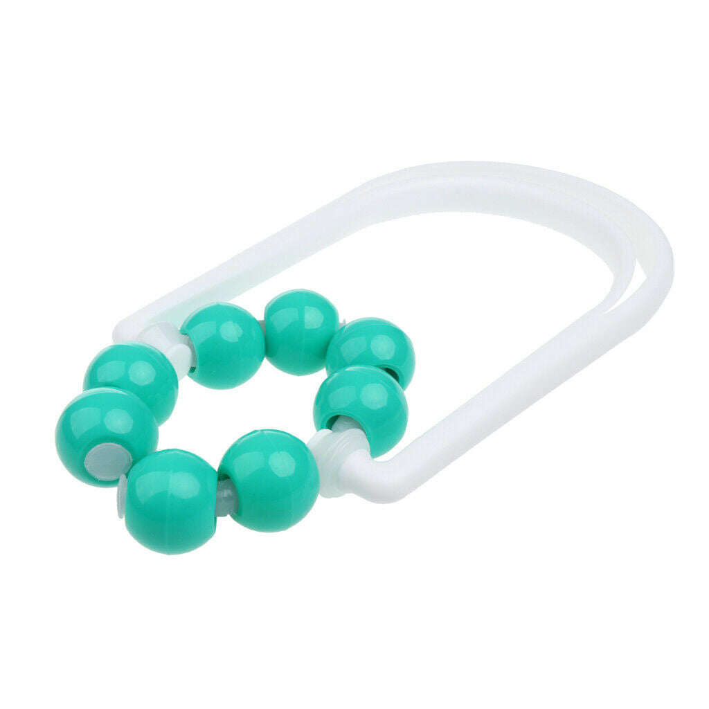 Leg Massager Shoulder Back Roller Ball   Points Manual Massager