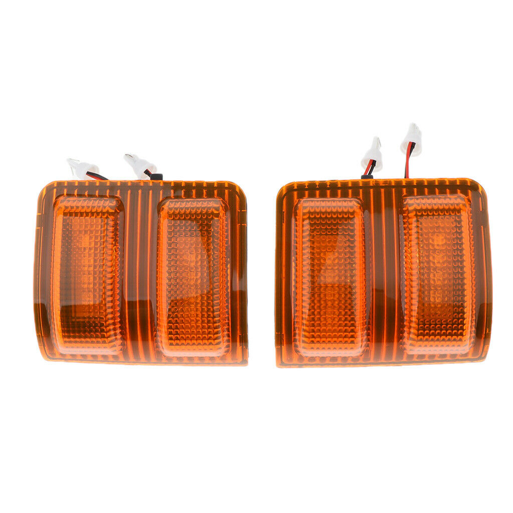 Yellow Light LED Side Mirror Turn Signal Light for Ford 250 F350 F450