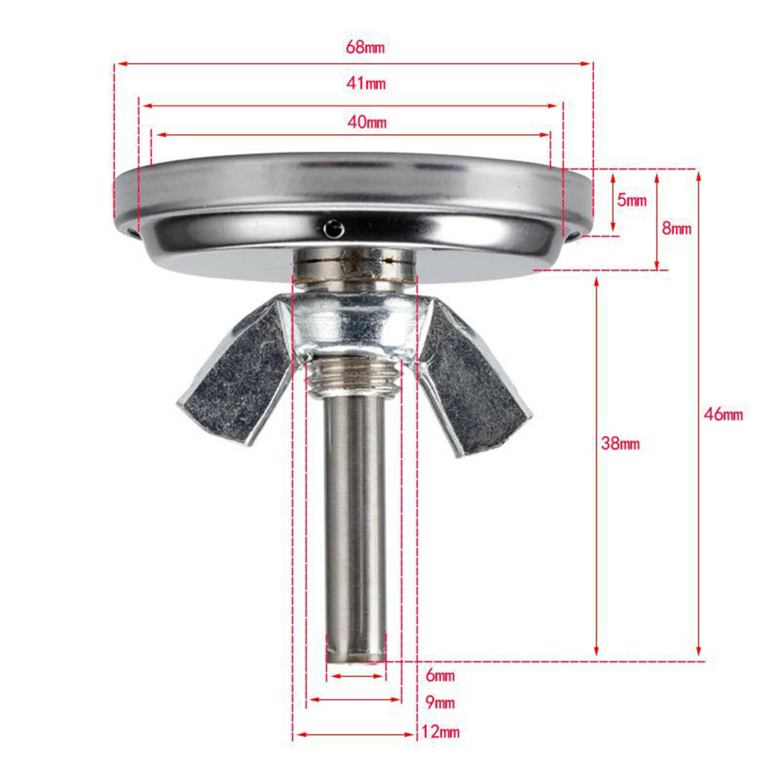 Oven Cooker Thermometer Grill Baking Chef Temperature Gauge for Home Kitchen