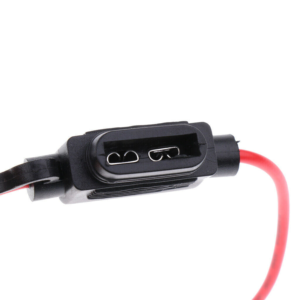 10 Pieces Car Automotive Waterproof Blade Fuse Holder Harness Block 18AWG
