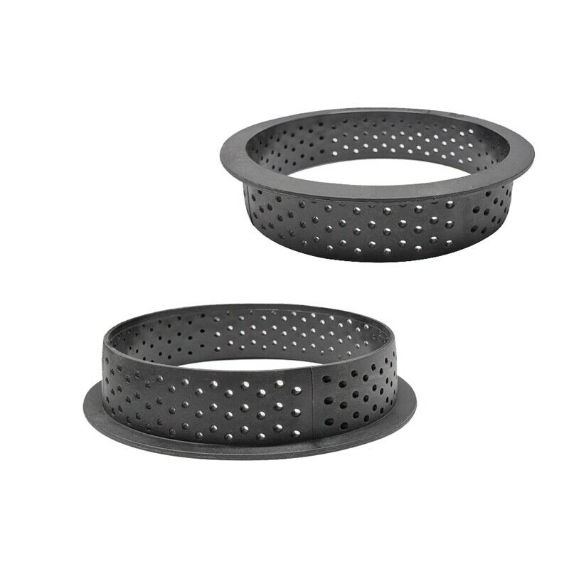 12Pcs Tart  Mold Cake Tools French Dessert Bakeware Cutter Round Shape DecorG9S9