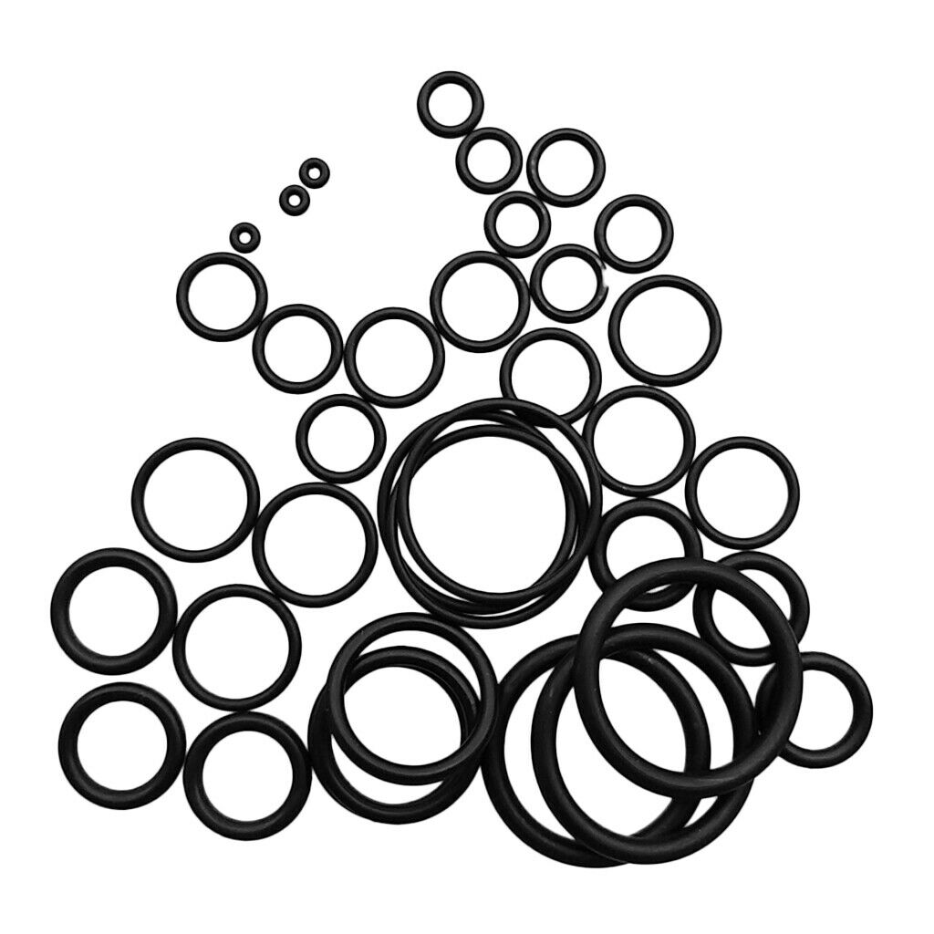 36Pcs Rubber O-Ring Kit Repair Spare Replacement Scuba Diving Gasket Washer