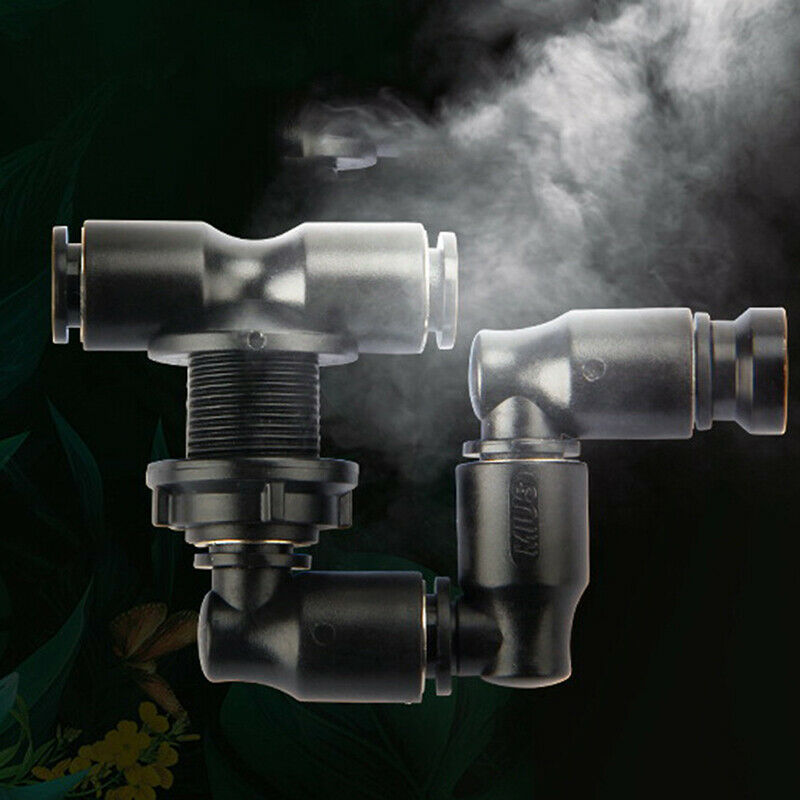 Reptiles Terrarium Nozzle Fogger Mist Sprinkler 360° Adjustable Aquari.l8