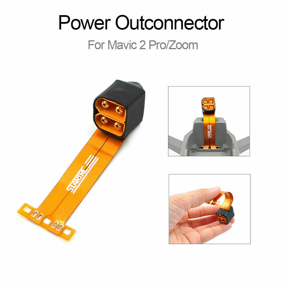 For DJI Mavic 2 Pro/Zoom Power Supplier Adapter+Adhesive Tape Battery Supplier