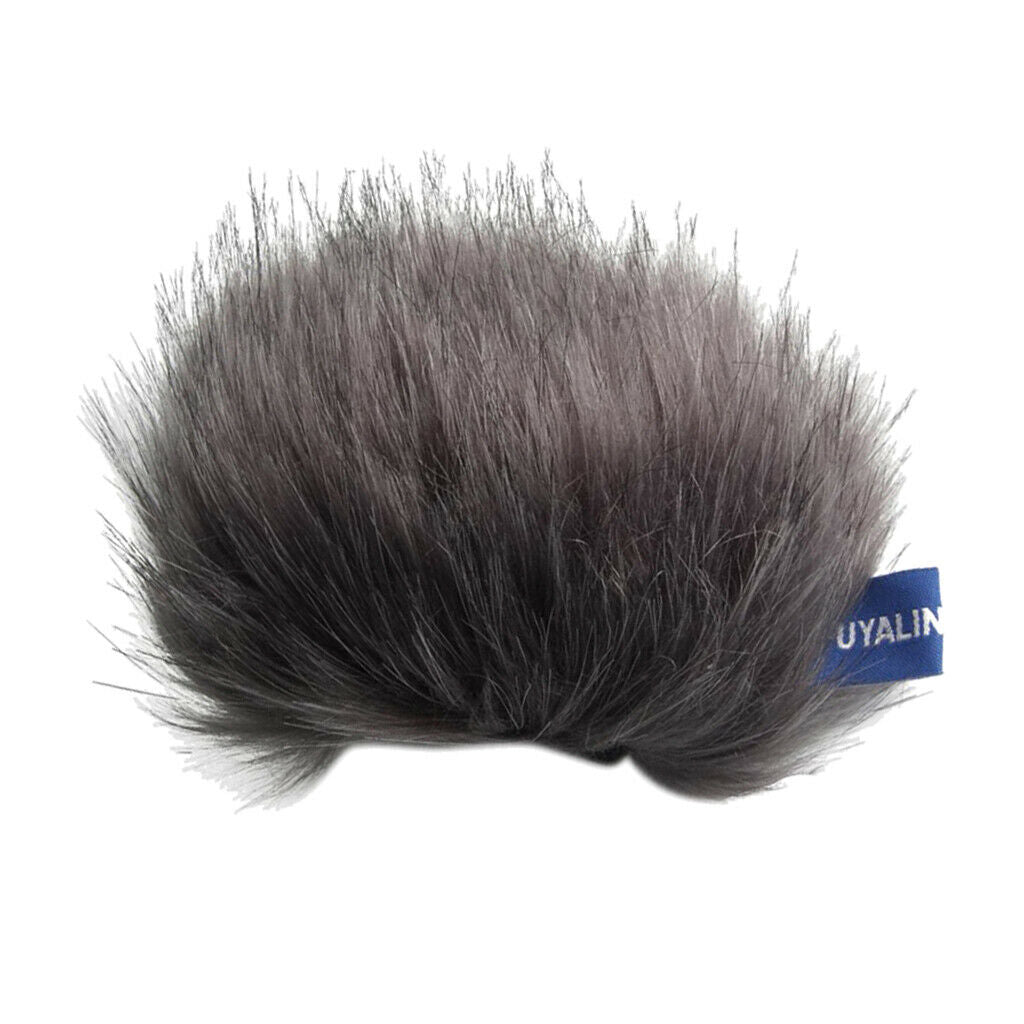 Outdoor Mic Furry Windscreen Muff Cover for Tascam DR-44WL Stereo Microphone