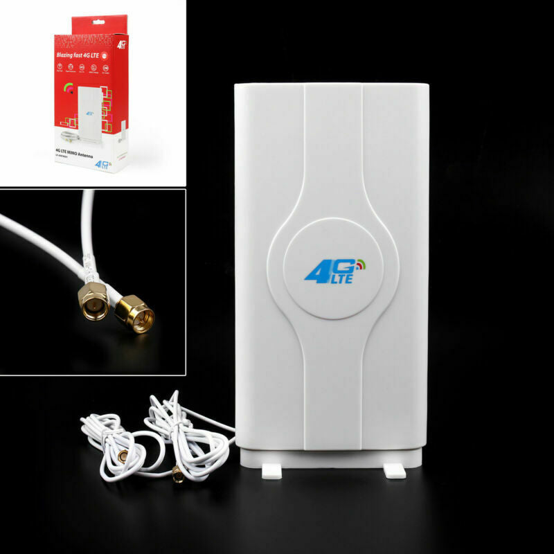 Indoor Blazing Fast 3G 4G 88dBi LTE MIMO Antenna 700MHz-2600MHz 2M SMA Wire USA