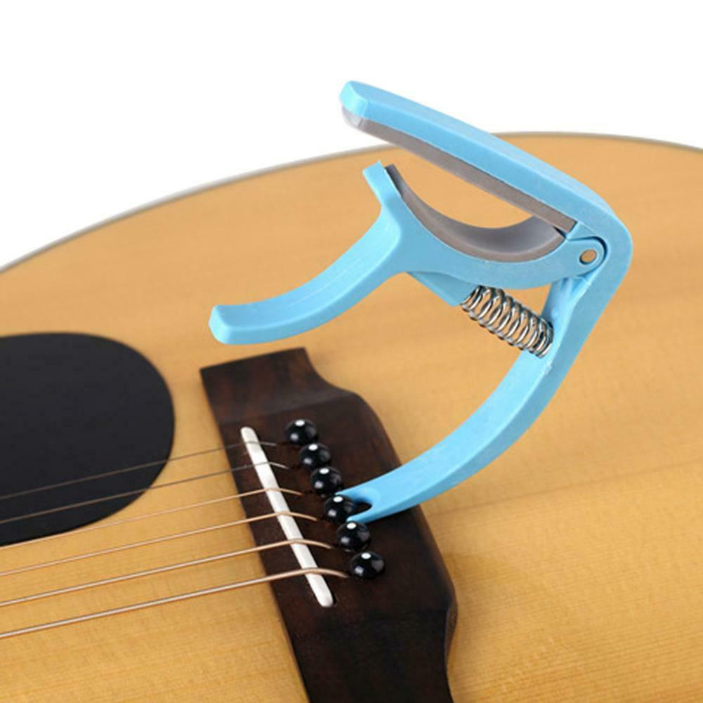 Multifunctional Plastic-steel Guitar Capo 6 String Acoustic Tuning Clamp @