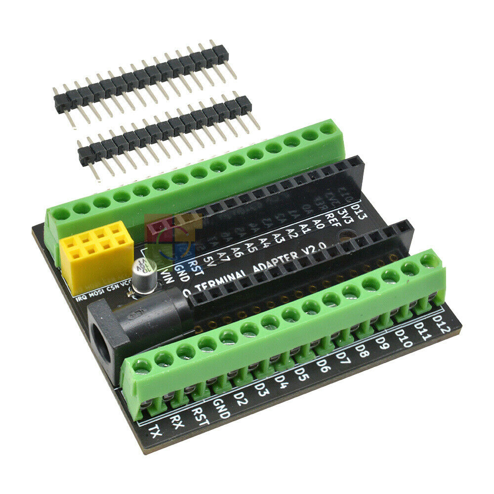 NRF2401 Terminal Expansion Adapter Board For Arduino ATMEGA328P Nano V3.0 AVR