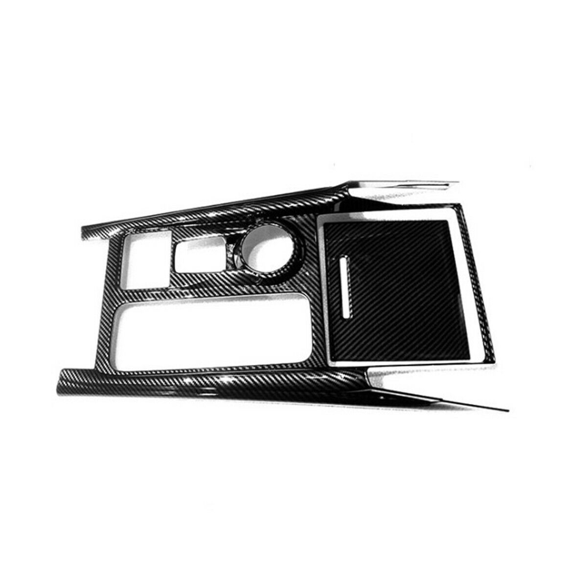 For Ford Explorer 2020 2021 ABS Carbon Fiber Car Interior Central Console Trim
