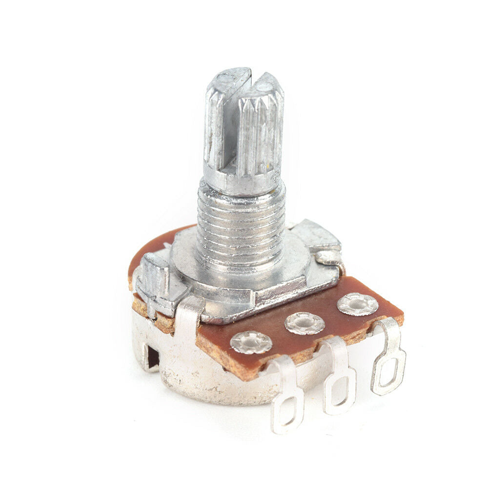 3 pcs A250k Guitar Potentiometer Split Shaft Pots Audio Tone Switch Contr.l8