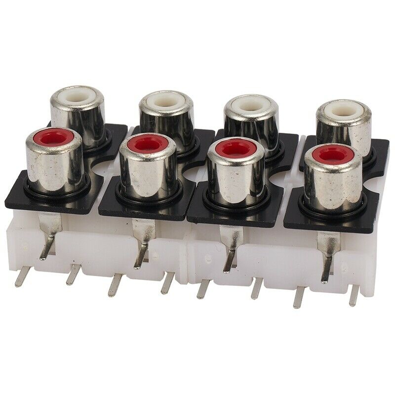 Relay 4-Way Audio Input Signal Selector Switching RCA Audio Input Selection BoY4