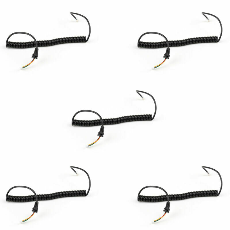 5xRJ45 6PIN Speaker Mic Cable Line Cord For Yaesu MH48A FT-1802 Radio  UA