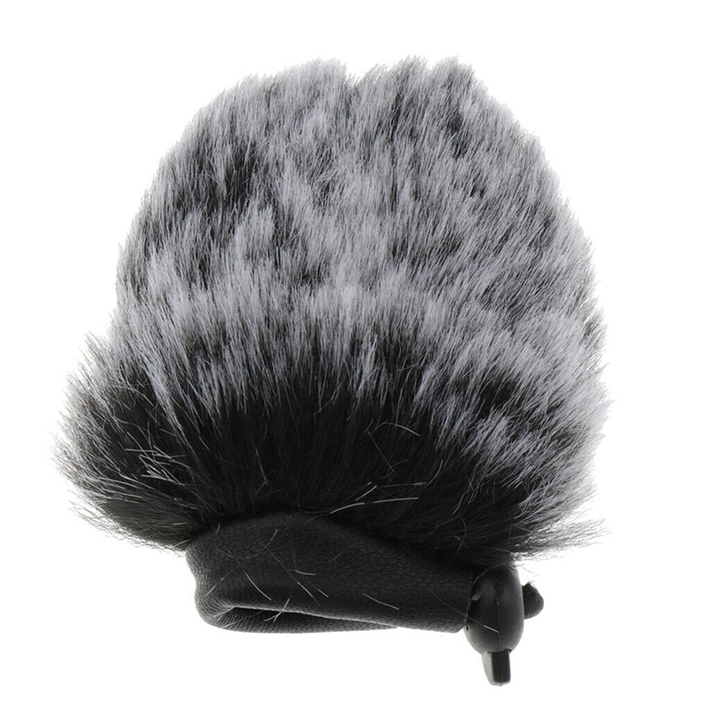Furry Outdoor Windscreen Muff, Wind Cover Shield for Camera Microphones