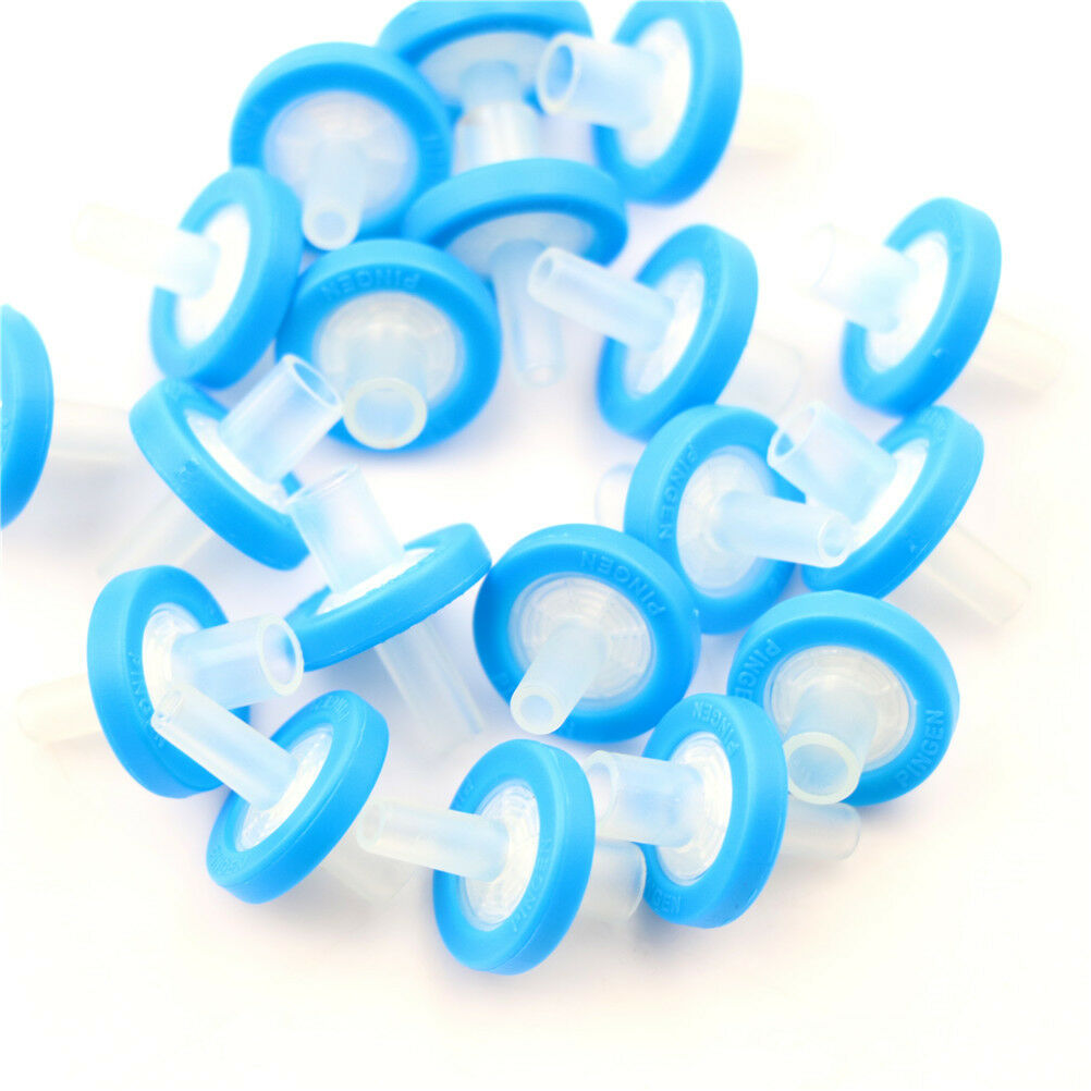 20Pcs Syringe Filter 13mm 0.22 Made from Nylon Disposable Chemistry  GtQ TL