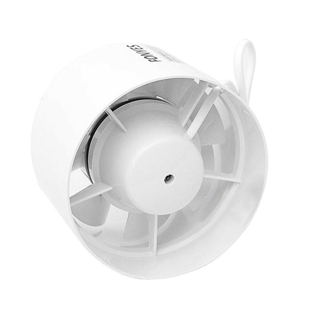 4" 14w Exhaust Blower Silent Wall Extractor Ventilation Fan Window Bathroom