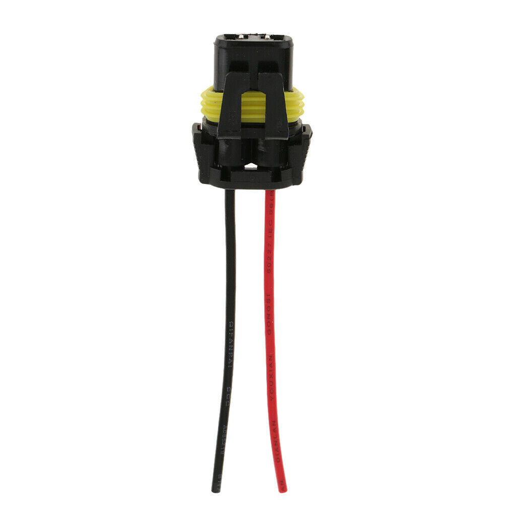 10pcs 9005/HB3 Female Adapter Wiring Harness Plug For Headlights Fog Light