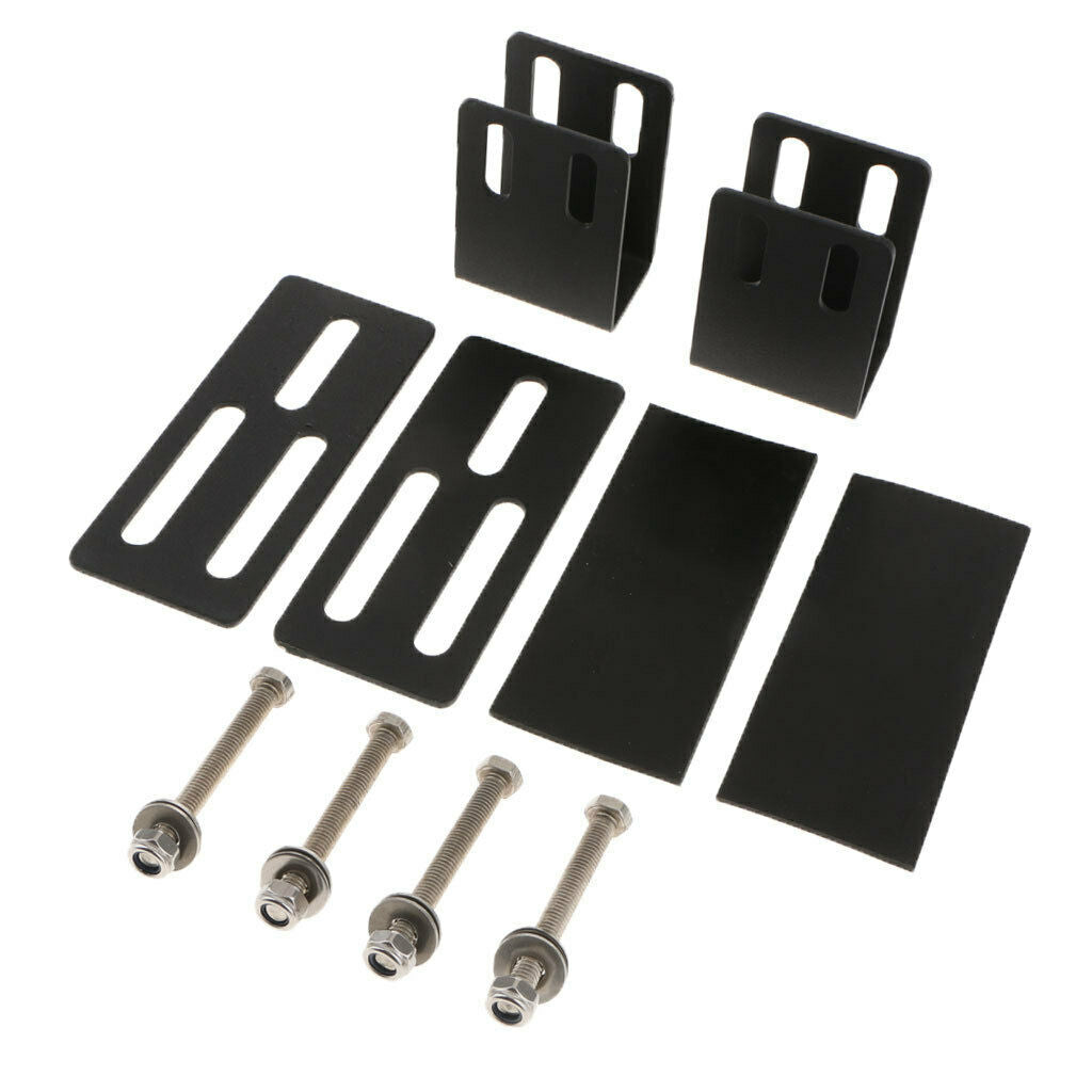 2x Car Roof Rack Light Bracket Holder Mounting Kit for LED Work Light Bar