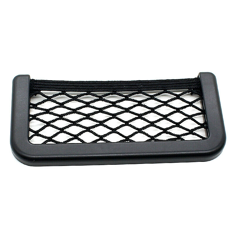 1PCS Car Seat Side Back Storage Net Bag Phone Debris Storage Bag Car Accessories
