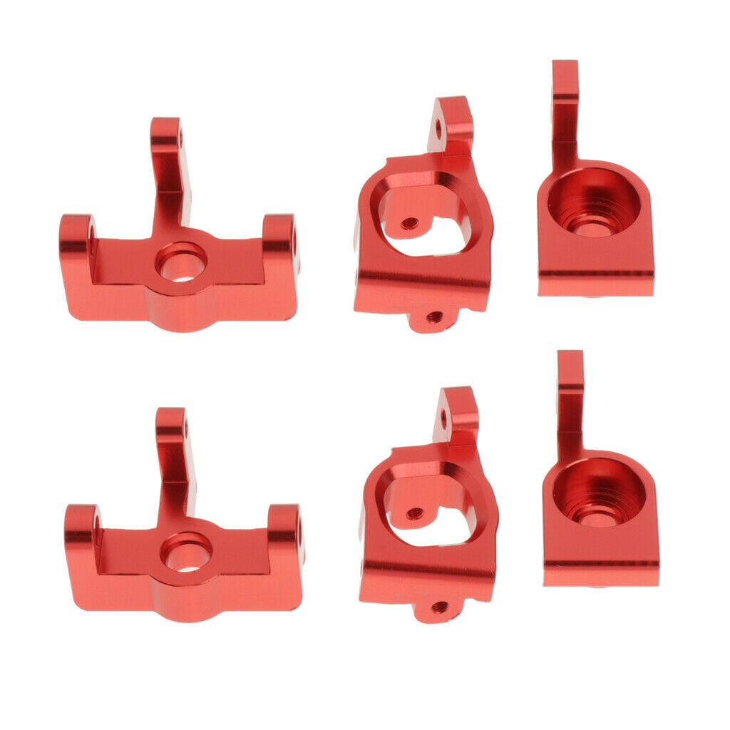 6pcs 1/14 Scale RC Metal Front Rear C Hub Bracket For Car