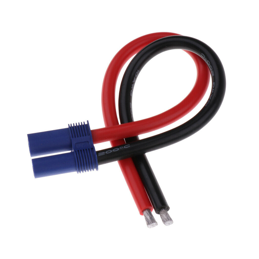 5.5mm Banana Plugs EC5 Battery Female Connector Adapter With 10AWG Wrie