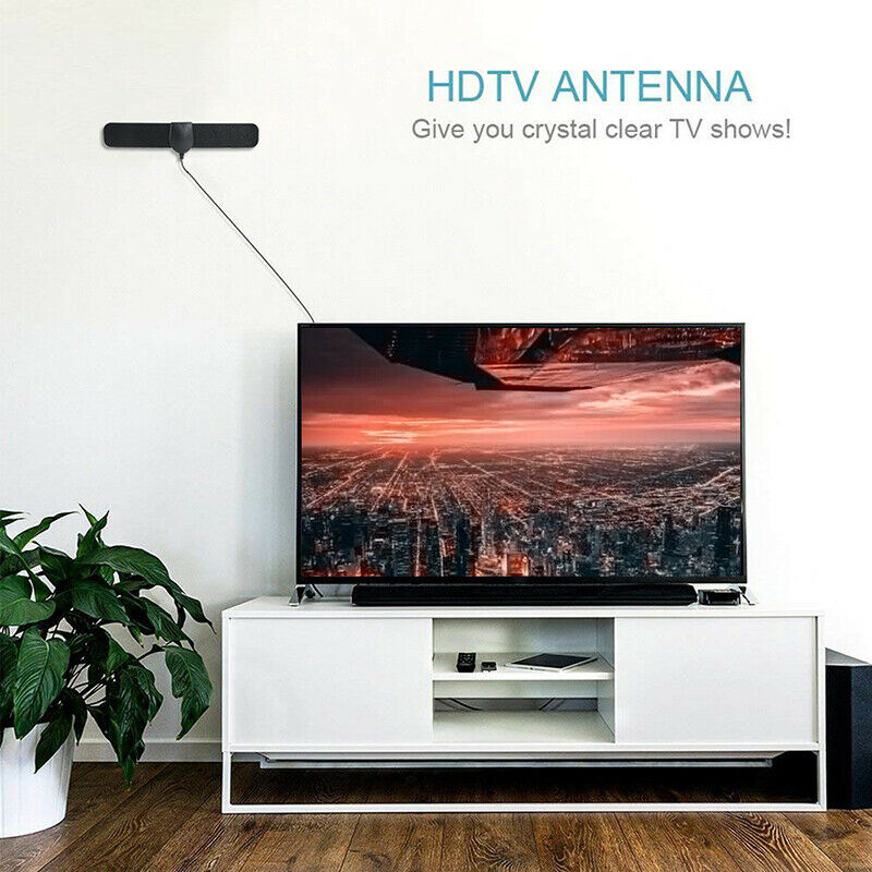 1080P High Gain 20dBi 980miles range HDTV Indoor TV Antenna DVB-T2 Digit.l8