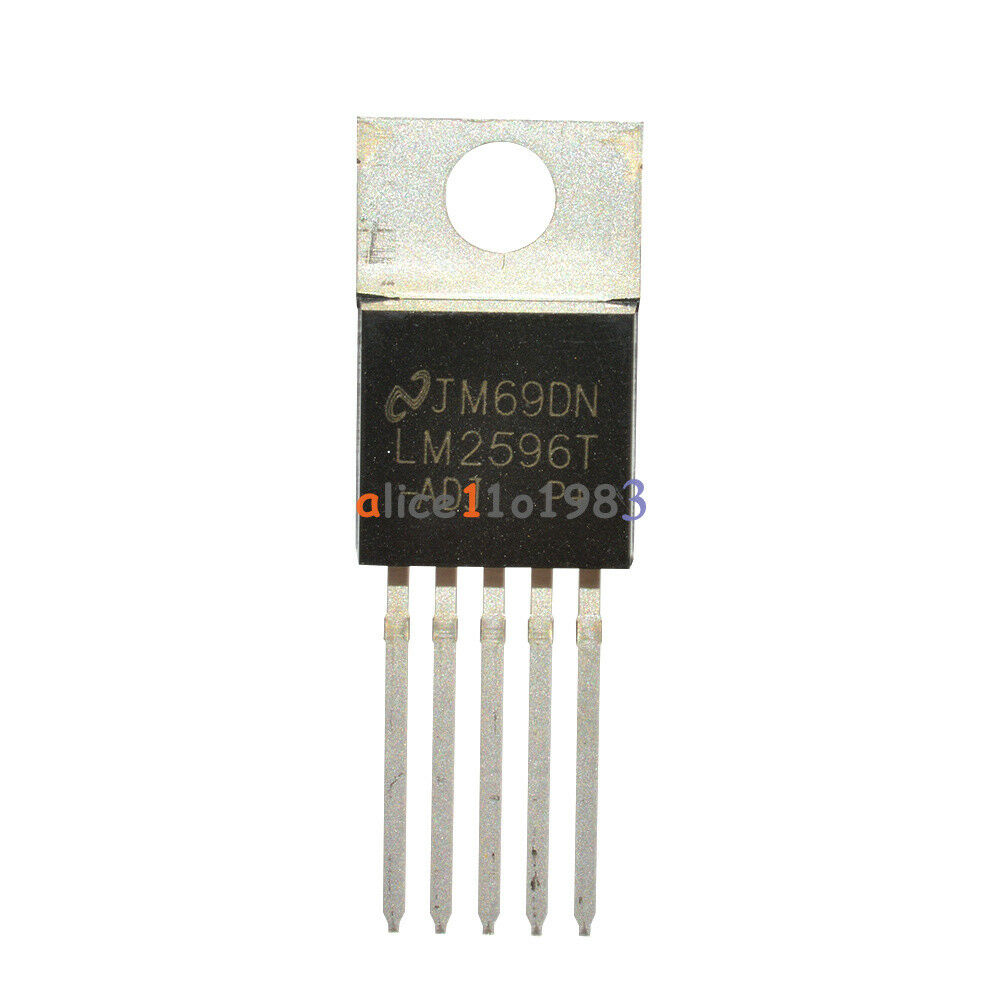 10PCS IC LM2596T-ADJ LM2596 NSC TO-220 Voltage Regulator 3A Adjustable NEW