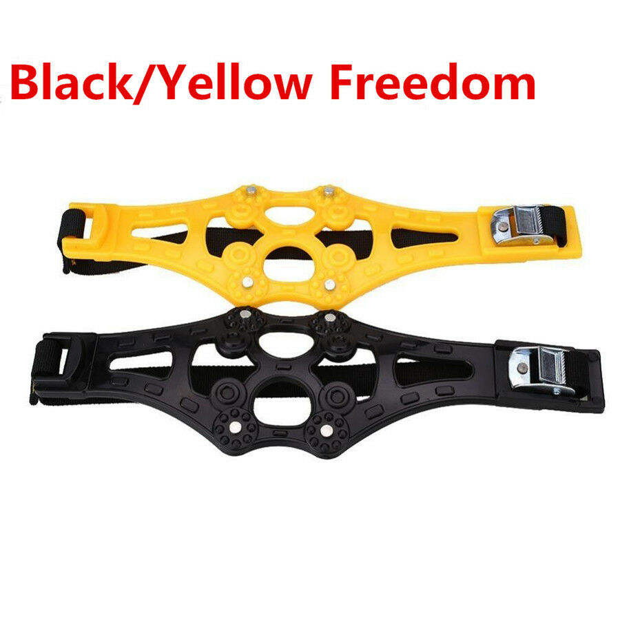 Car Truck Tire Wheel Safety Snow Winter Chain Belt Anti-Skid Black/Yellow Random