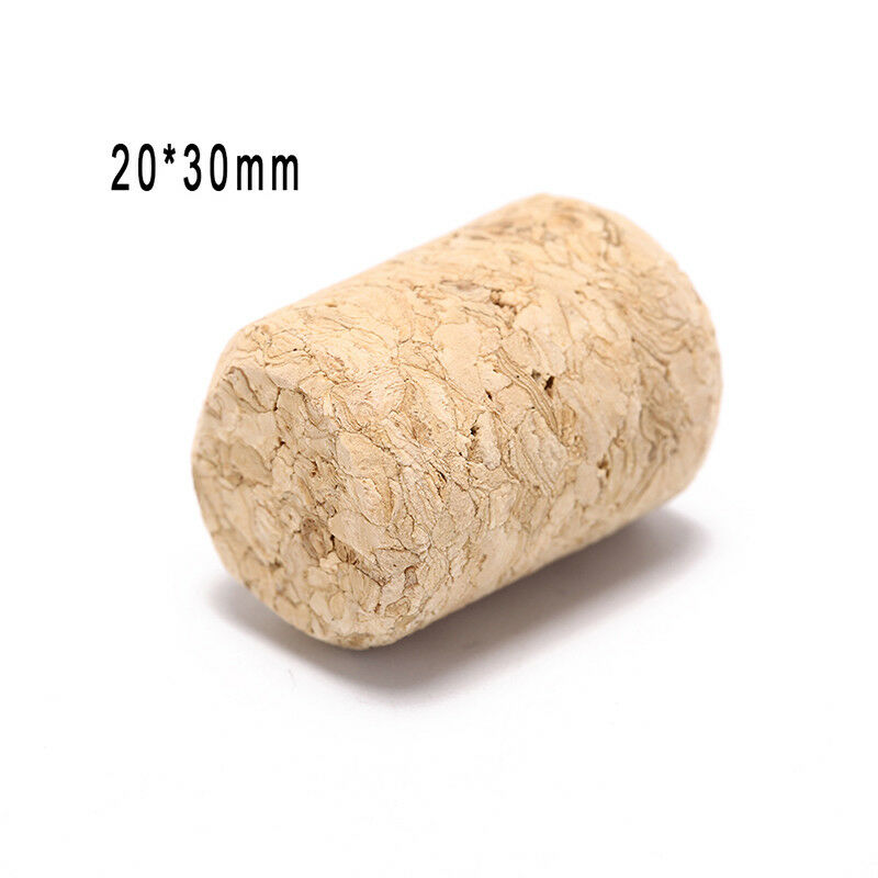 10pcs/lot straight bottle wood corks wine stoppers wine bottle plug stopper DD