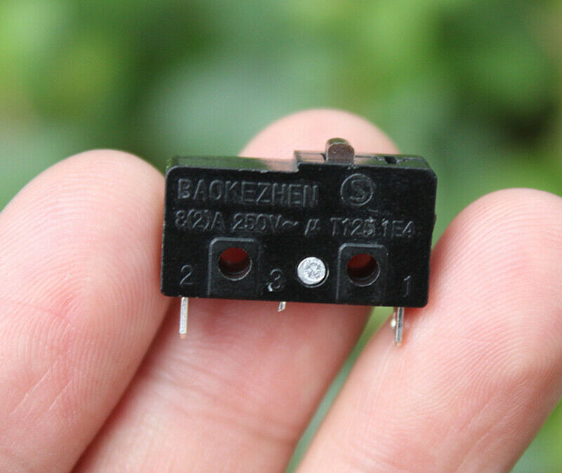 10pcs Normally open Travel switch Small micro limit Fretting switch