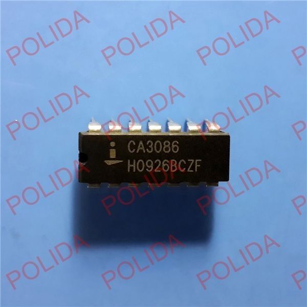 5PCS IC INTERSIL/HARRIS DIP-14 CA3086 CA3086E