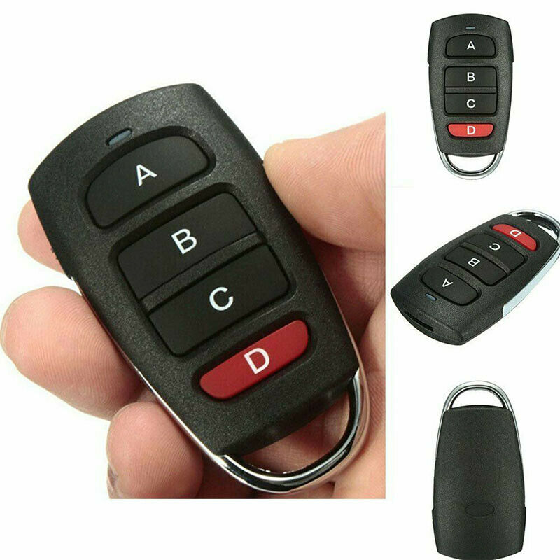 Mini 4 Channel Gate Garage Door Remote Control Key Fob Cloner 433mhz Universal