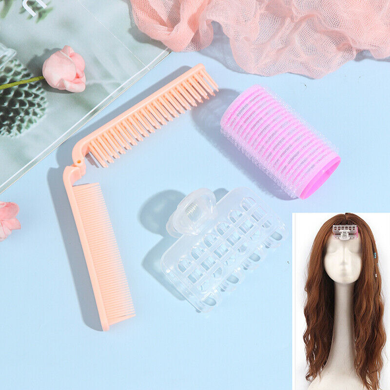 2pcs Bangs Hair Curler Clip Roller Waves Curl Air Bangs Hairstyle DIY Sal.l8