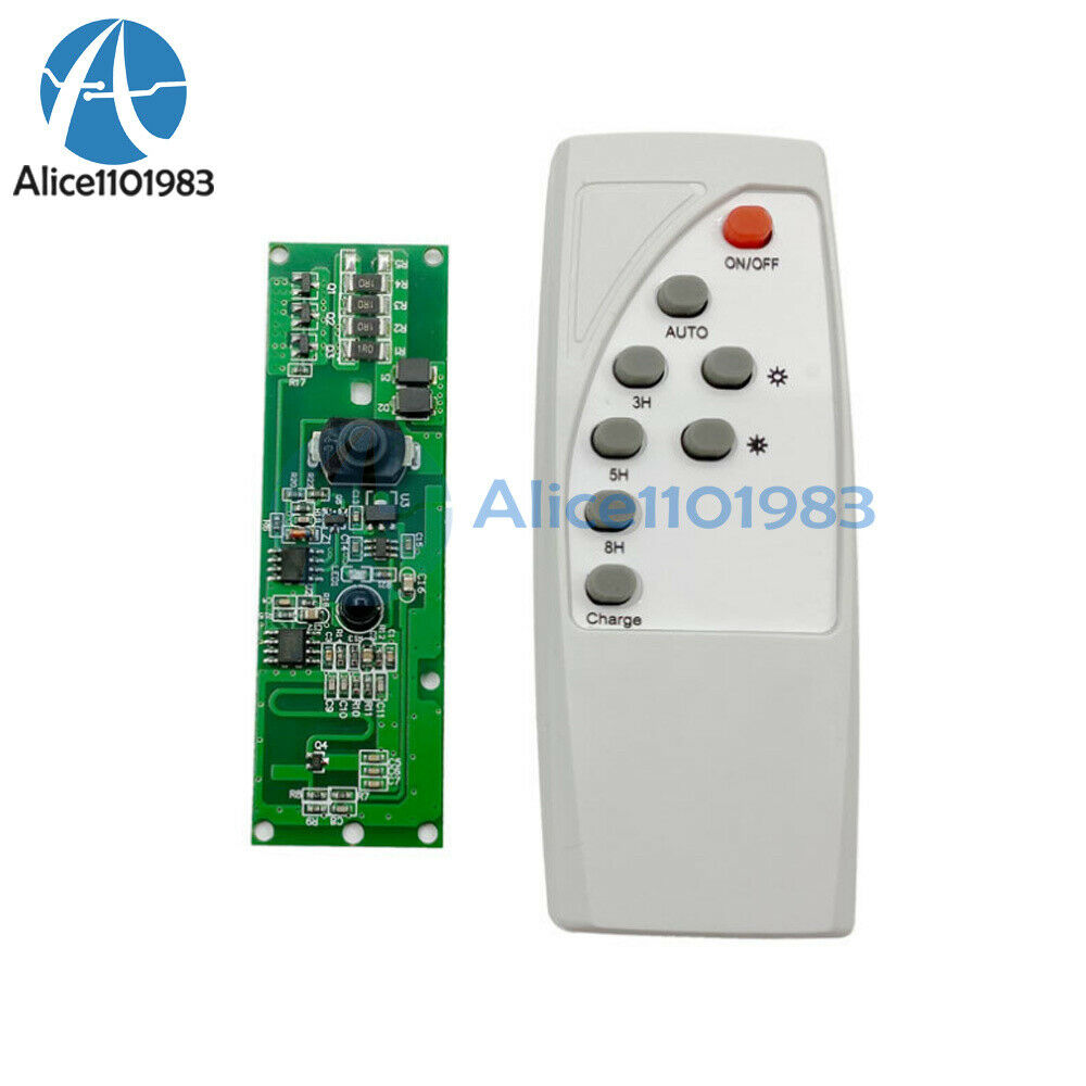 Solar Home Garden Lamp Controller Microwave Radar Human Induction Circuit Board