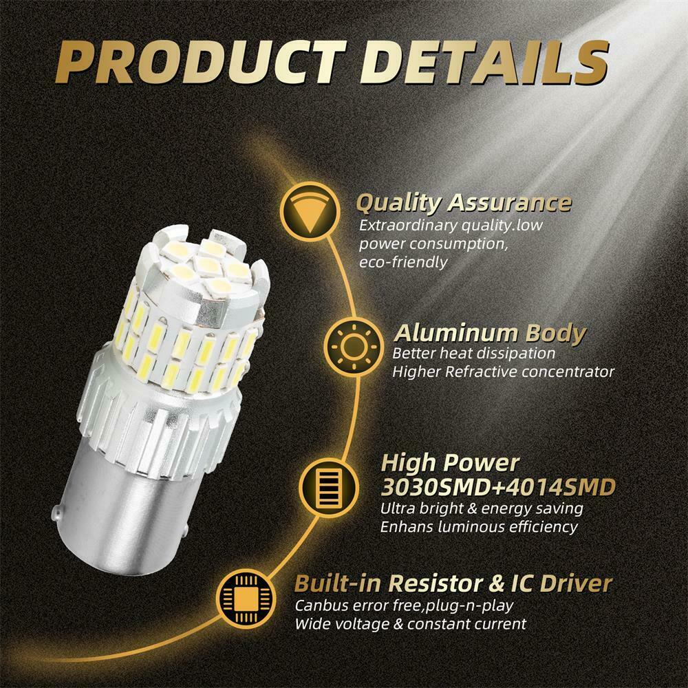1156 BA15S P21W LED Reversing lights 36SMD LED Brake Lights Turn Lights