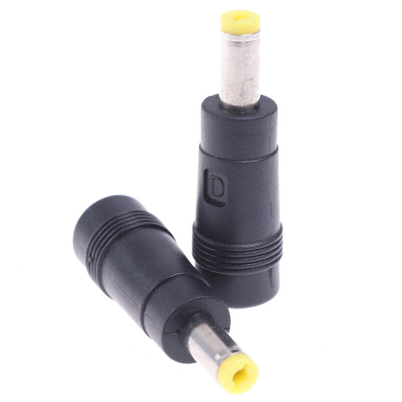 2Pcs 5.5x2.5mm Female to 5.5x2.1mm Male DC Power Connector Adapter Lapt.l8