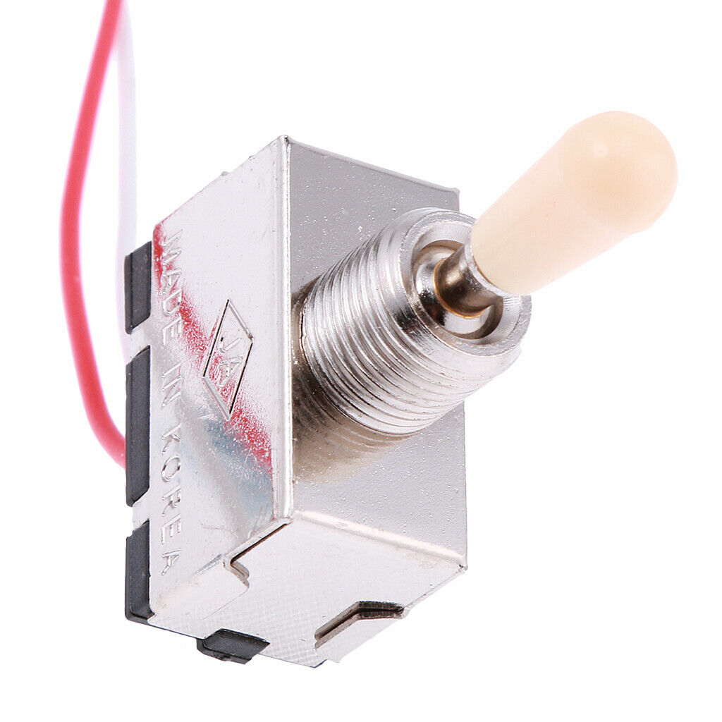 Guitar Wiring 3-Way Lever Switch + 3-Band Active Eq Preamp Circuit