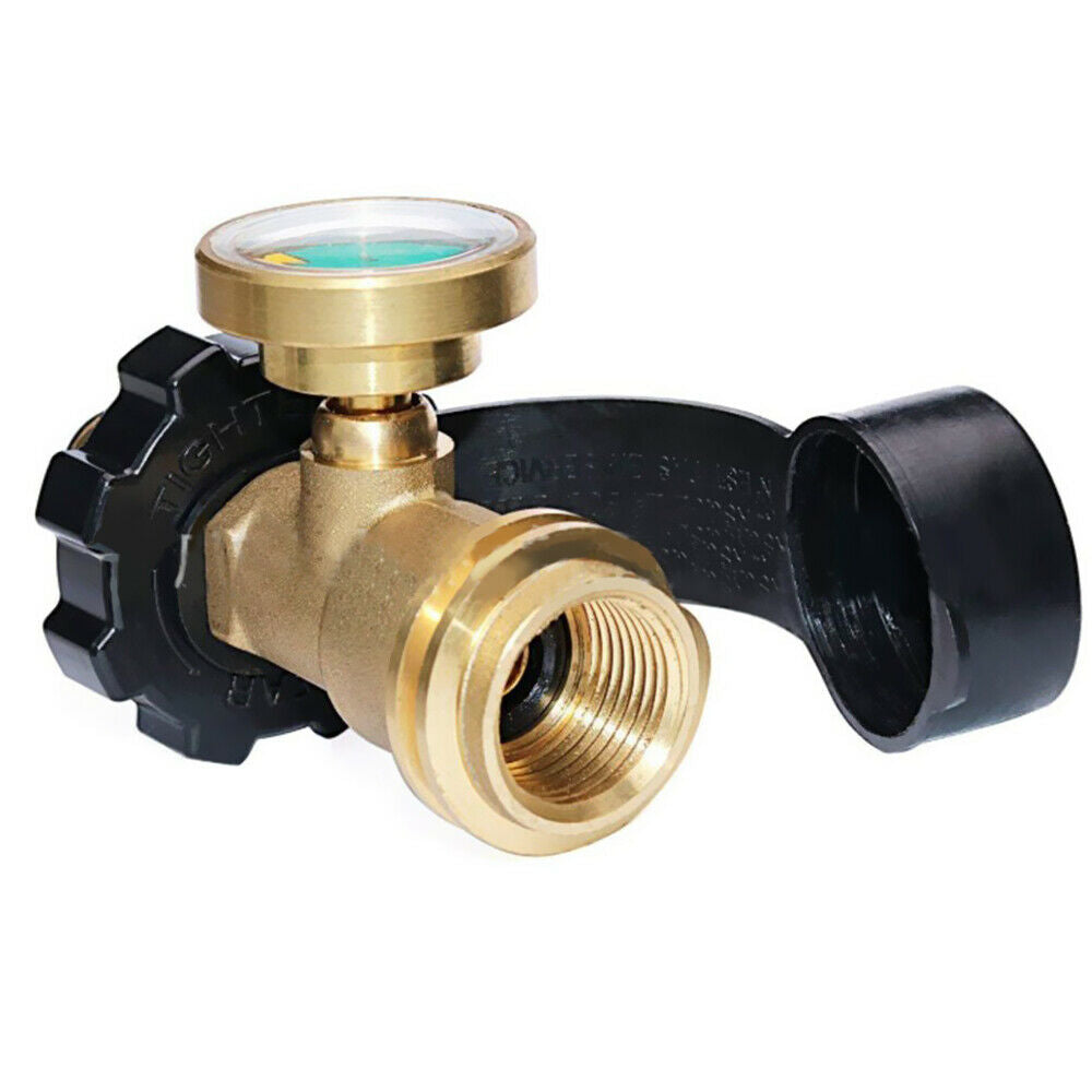 1 PCS Valve Connector POL to QCC Female Thread  North American Propane Adapter