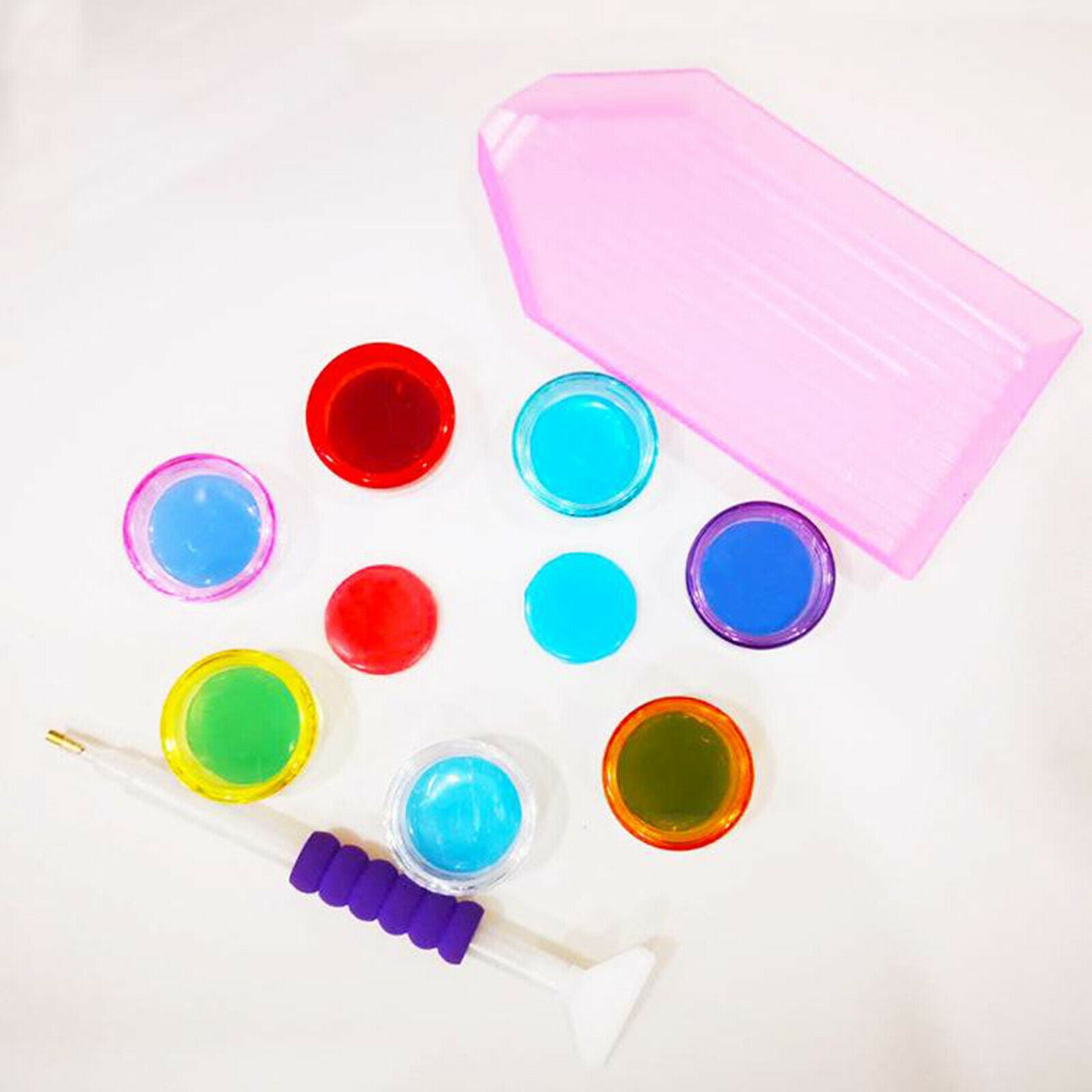 30Pcs 5D Diamond Painting Kit Tool with Diamond Stitch Pens and Accessories Set