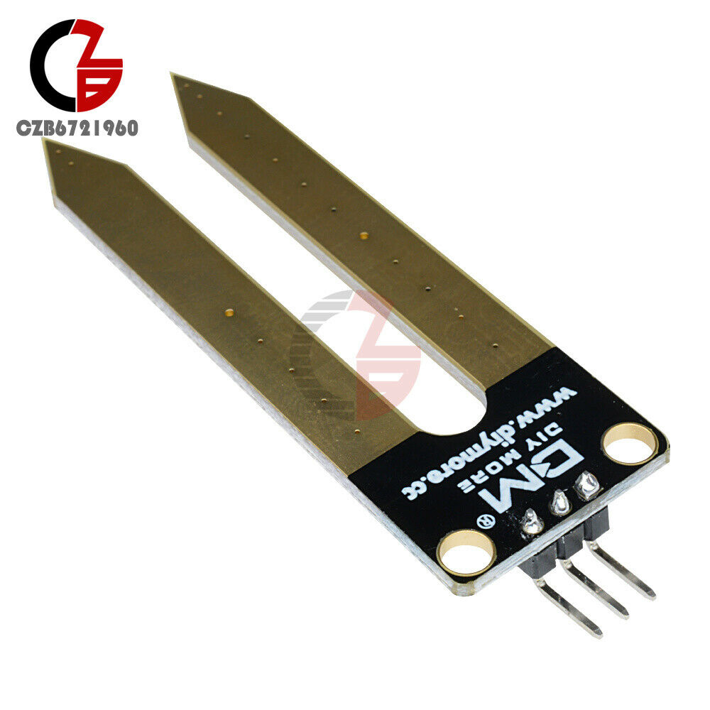 5PCS 3-Pin Soil Moisture Sensor Module Measuring Humidity Resistance Arduino