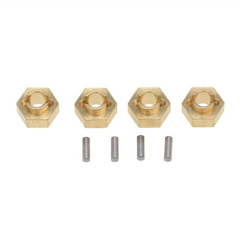 Brass 7MM Wheel Hex 3MM Extended Adapter Upgrade Accessories for 1/24 RC Cler E7