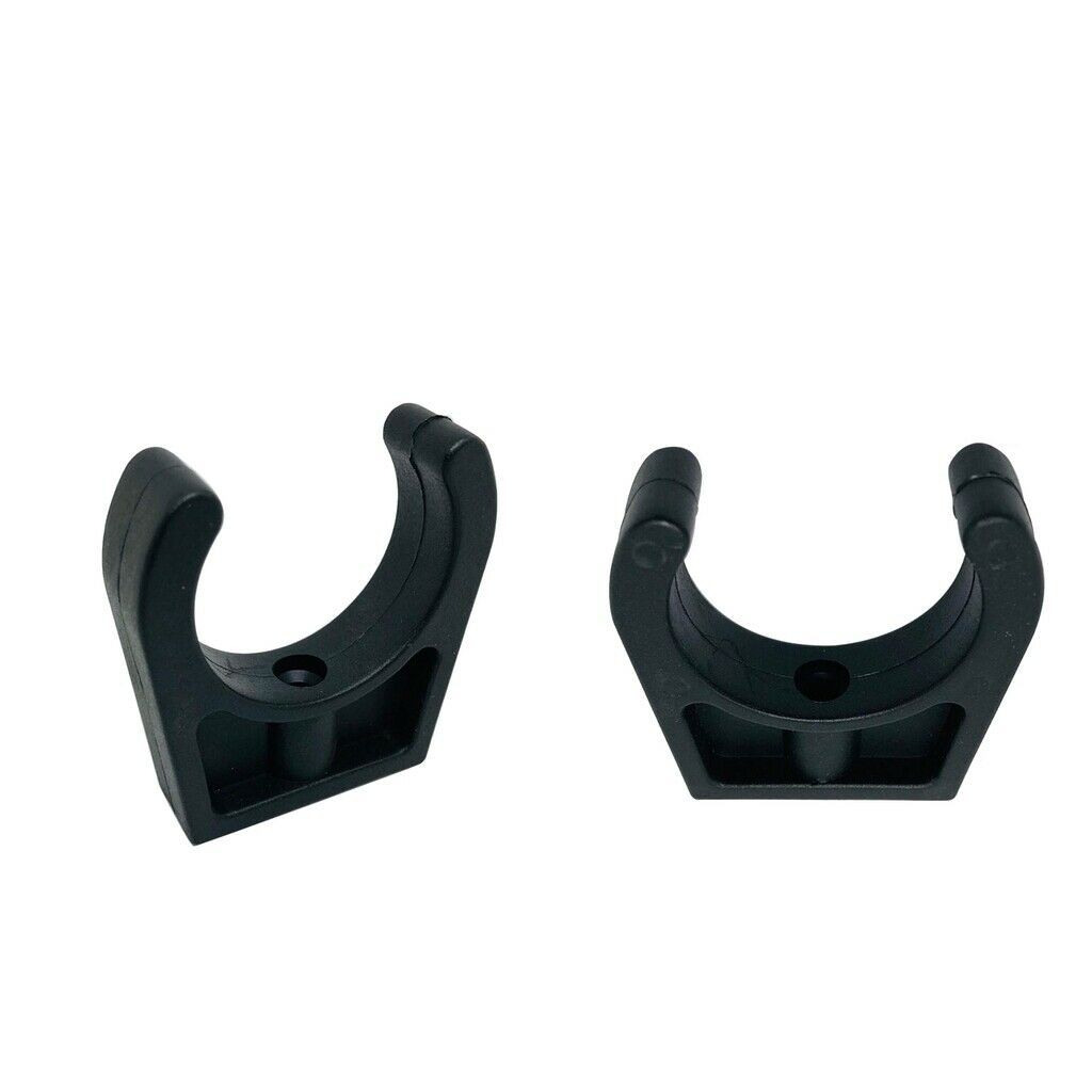 2x Boat Storage Clip for Ladder Paddle Pole Light Hook Storage Clip Black