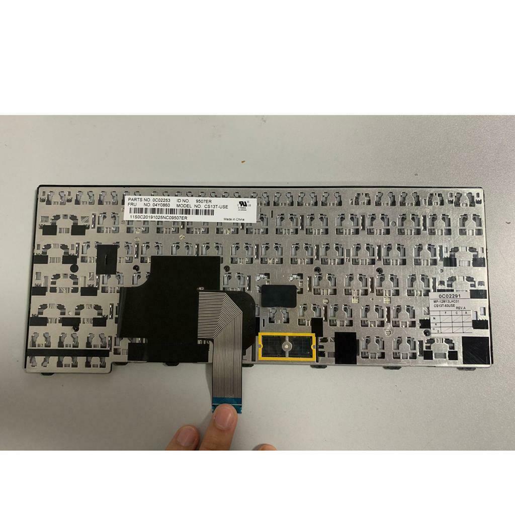 New Notebook Keyboard Replacement US Layout for Lenovo ibm T440S Black