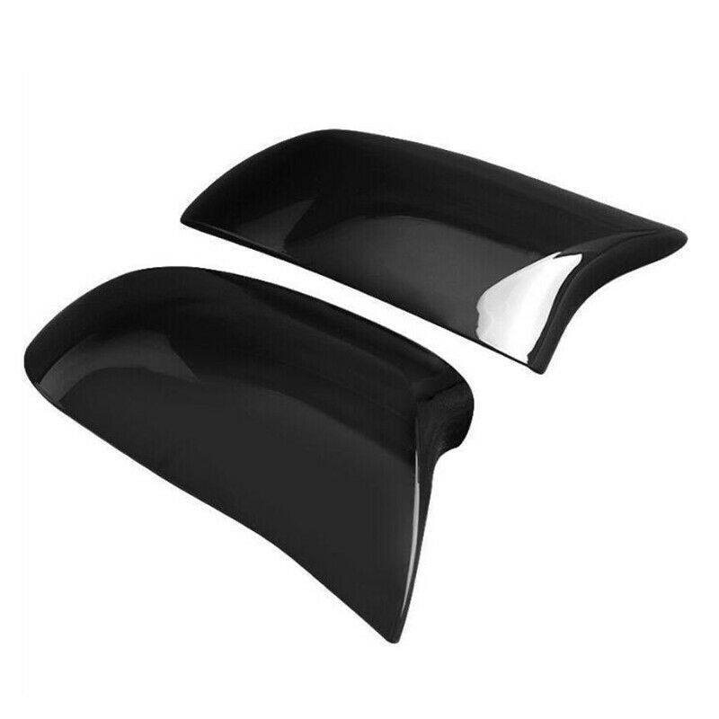 For BMW X3 X4 X5 X6 2014-2018 Glossy Black Side Mirror Covers Caps Replacement