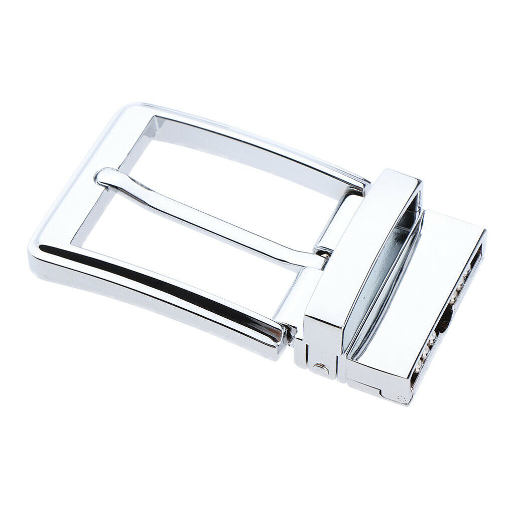 2x   Reversible   Belt   Buckle   Single   Prong   Rectangular   Pin   Buckle