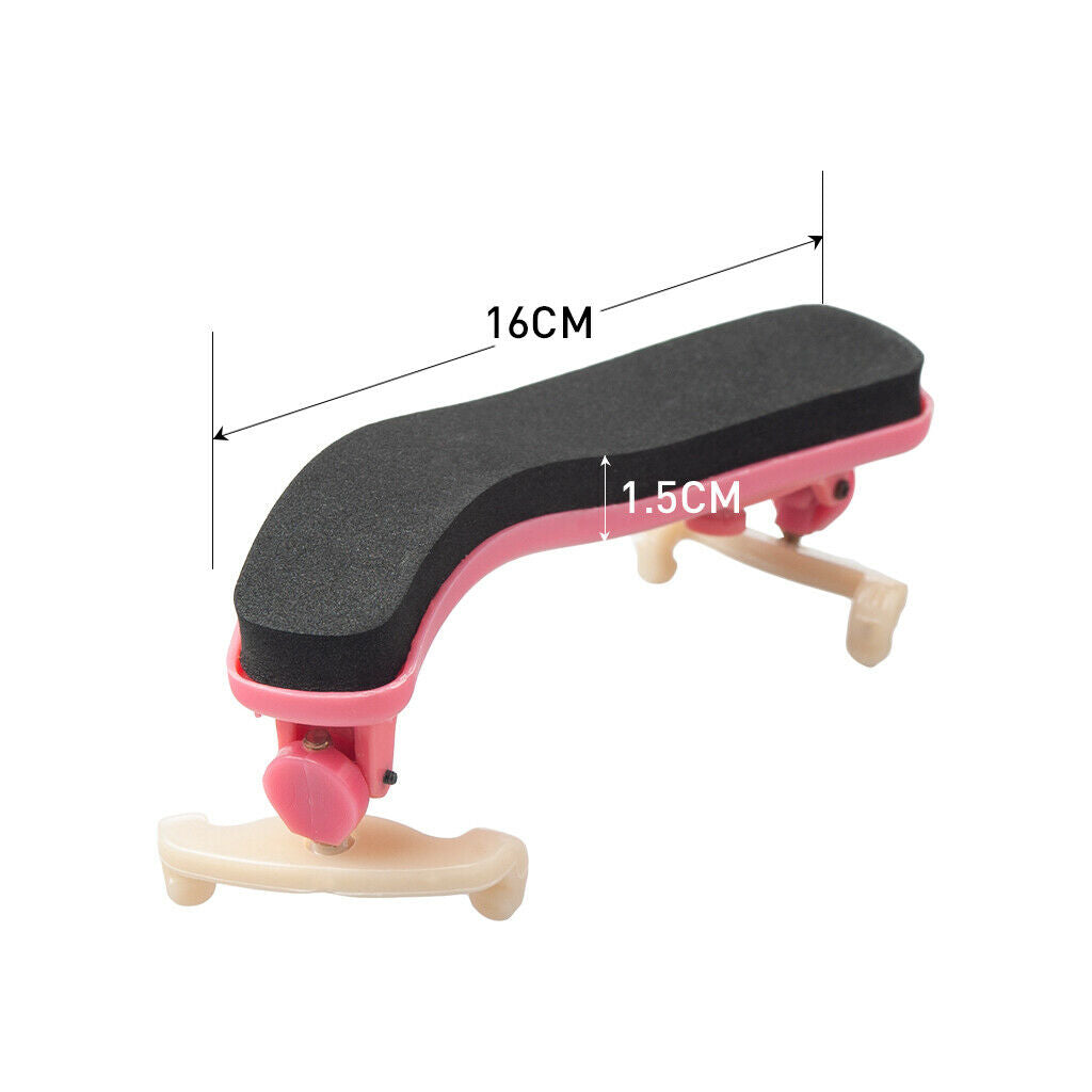 3Pcs 1/2 1/4 Violin Shoulder Pads Rest Pads Holder Violin Pad for Violin DIY