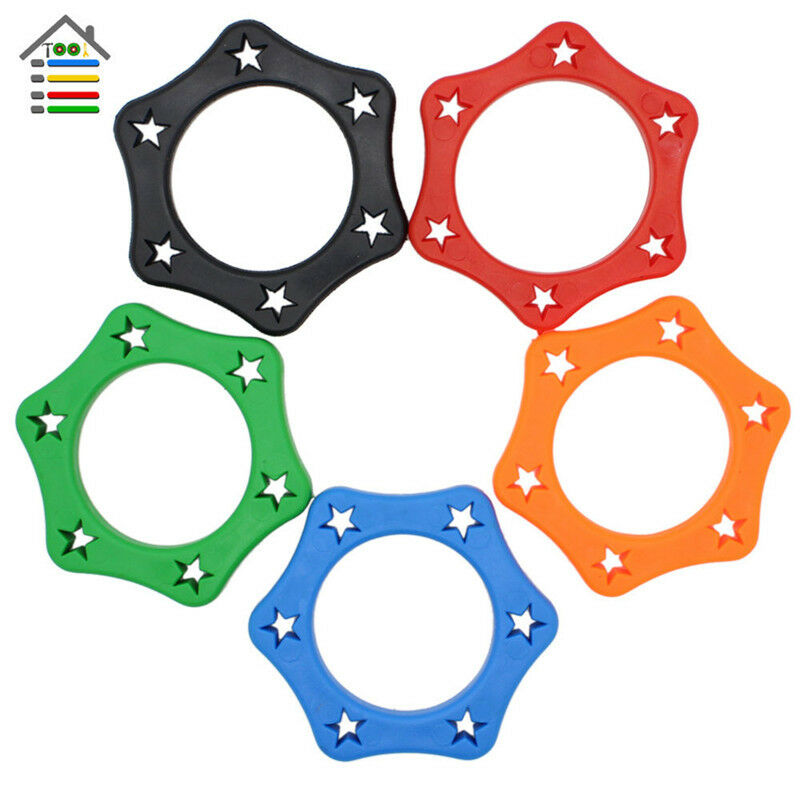 5PCS Plastic Mic Microphone Anti Slip Roller Ring Rolling Wireless Holde.l8