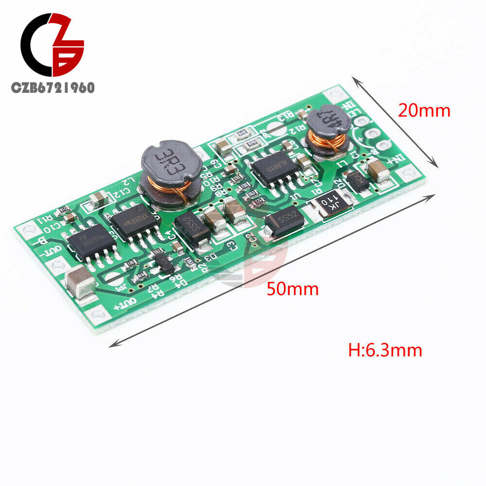 DC 5-12V to 9V 12V 18650 Lithium Battery UPS Voltage Converter Charging Module