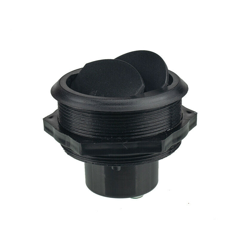 2PCS 46MM Connect Vent Air Outlet Rotating Round Ceiling Car RV Bus Trailer A/C