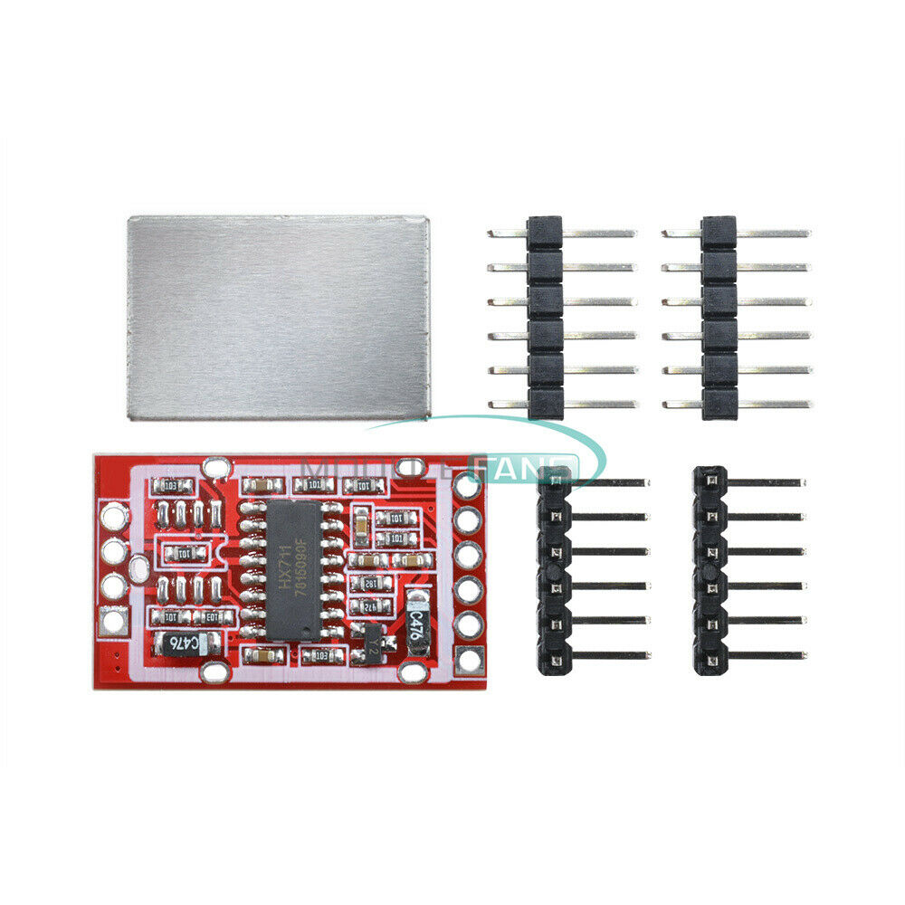 2PCS HX711 Weighing Sensor AD Module Dual-channel 24-bit A/D Conversion Shieding